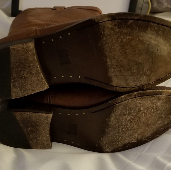 Frye Melissa Pull On Leather Boots size 7 - Picture 4 of 7